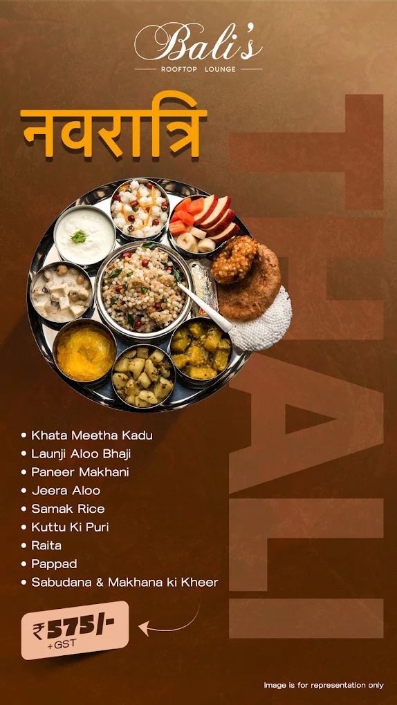 Navratri Special Menu